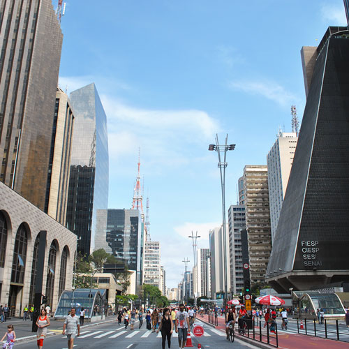 Avenida Paulista Aberta aos Domingos em São Paulo - ckturistando